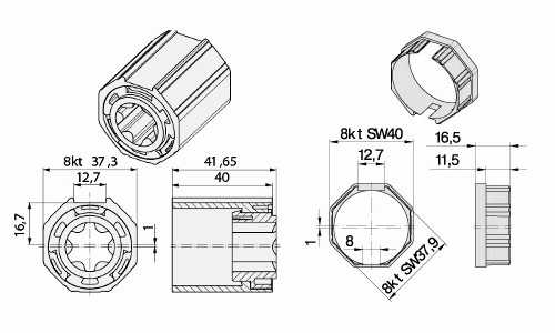 Becker Adapterset O-S40